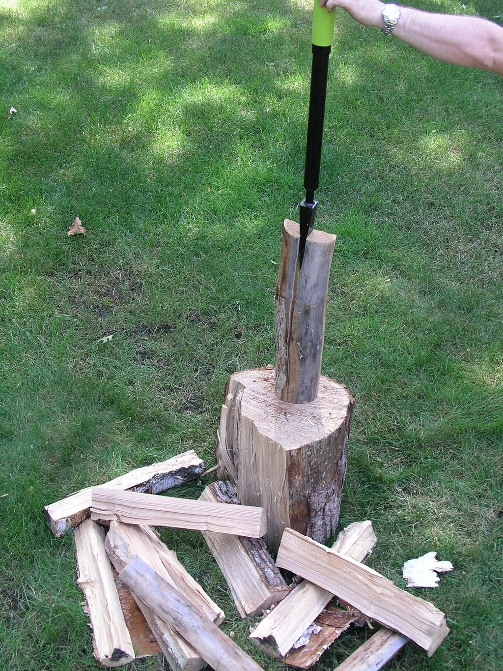 Manual Log Splitter, Green Pack of 2 S925