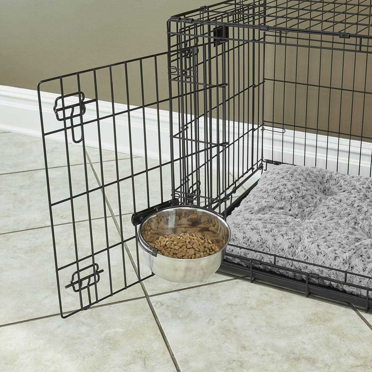 Stainless Steel Water & Feed Bowl E1458