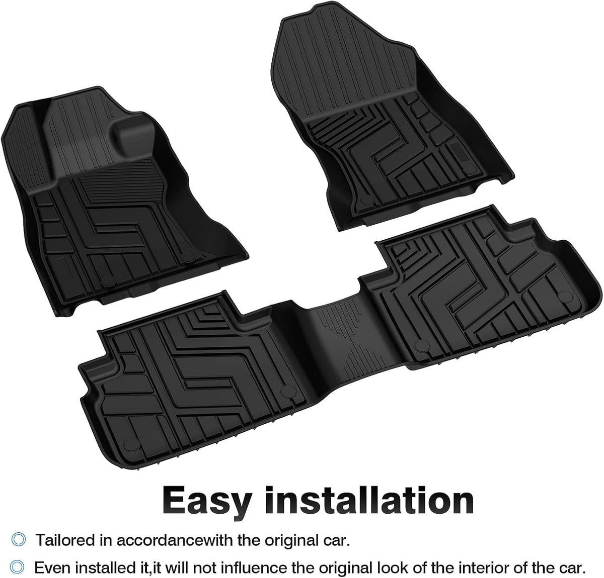 TPE All-Weather Car Floor Mats Full Set L332650