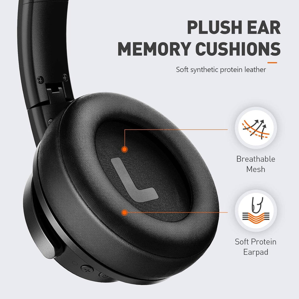 Hybrid Noise Cancelling Bluetooth Over Ear Headphones R98857