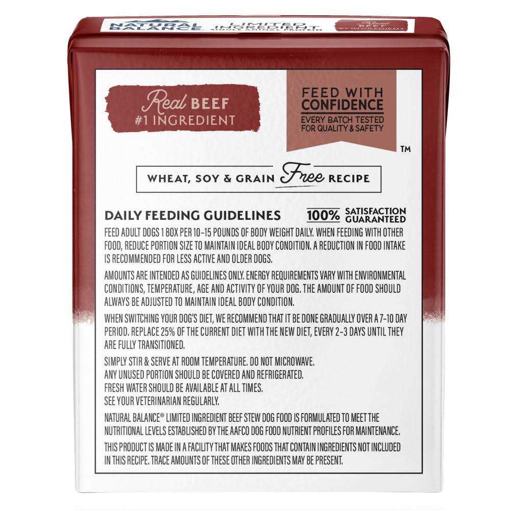 Limited Ingredient Stew Wet Dog Food C717