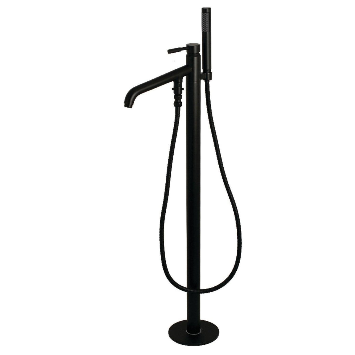 Polished Chrome Freestanding Tub Faucet with Hand Shower S9691