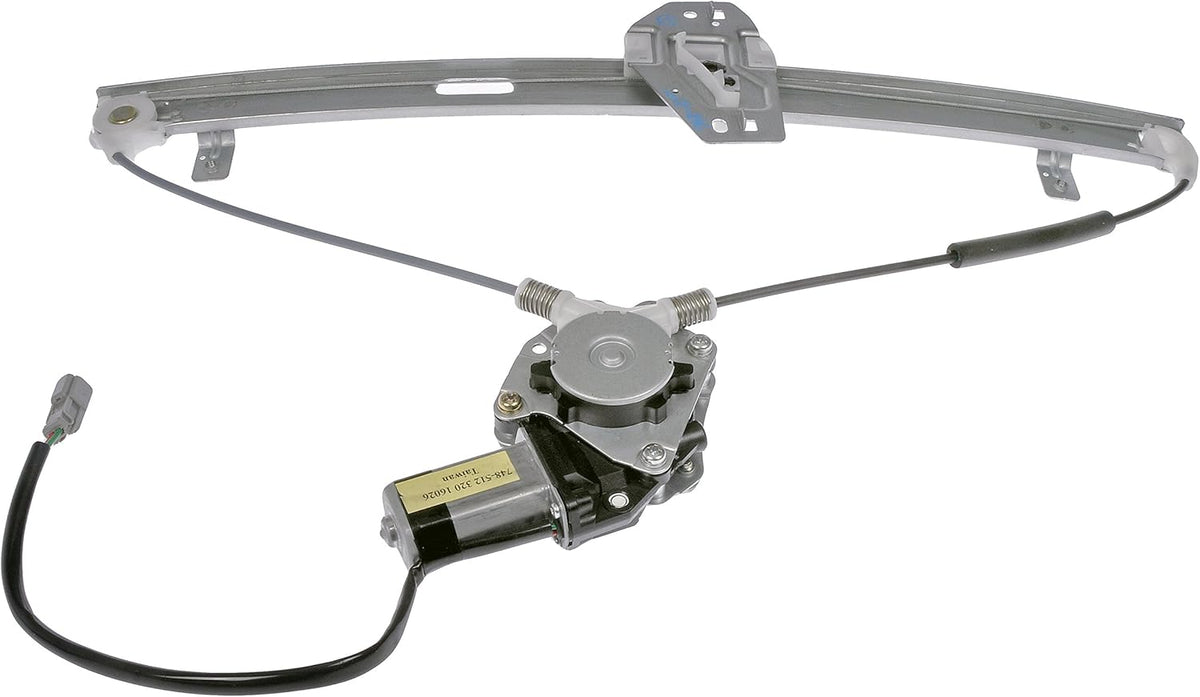 Rear Driver Side Power Window Motor and Regulator Assembly Pack of 2 I32989