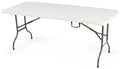 6ft Portable Gray Plastic Table Q441976