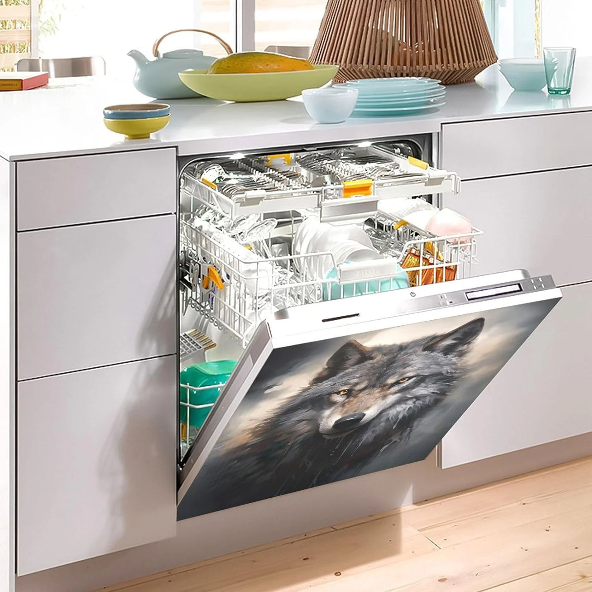 Magnetic Dishwasher Sticker 23in W x 26in H E18169