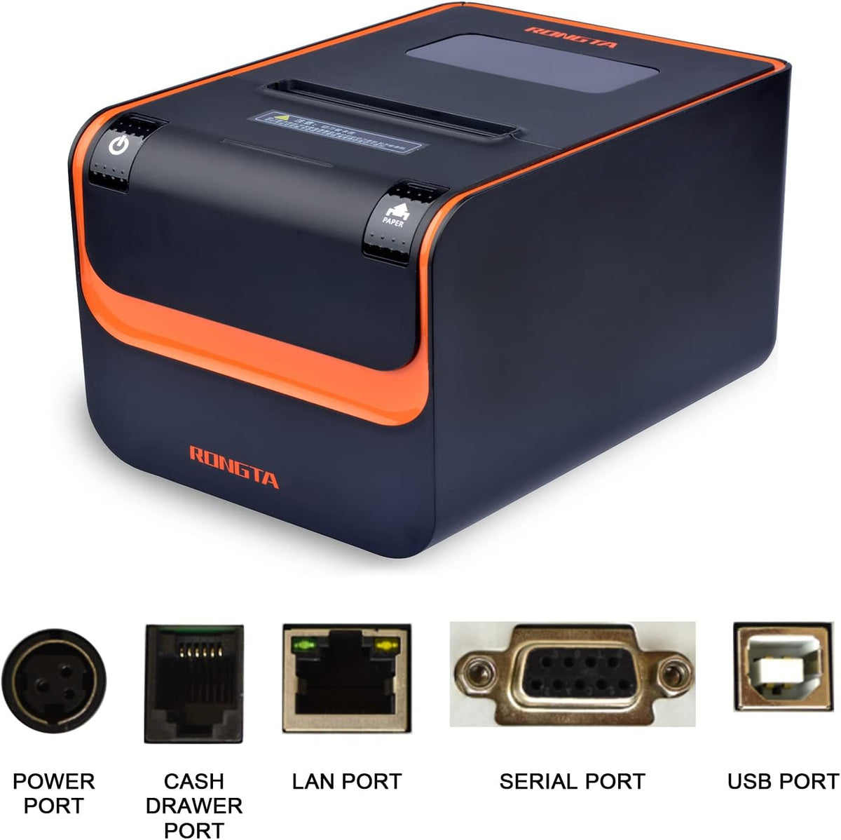 Commercial Direct Thermal Receipt Printer 80MM with Auto Cutter G478