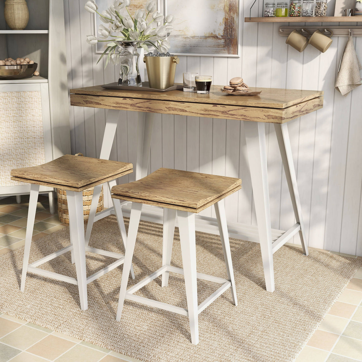 3-Piece 47-Inch Counter Height Table Set X4284