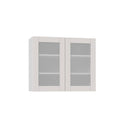 36x30x14 in. Wall Cabinet with Frosted Glass Doors N123