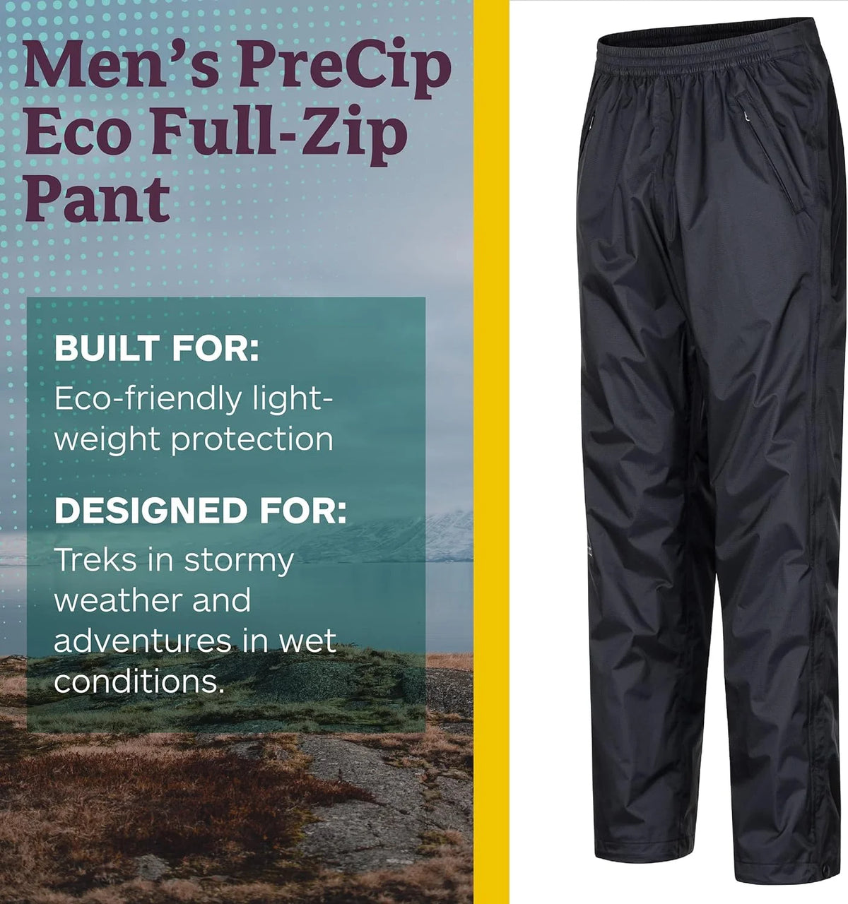 Men's PreCip Eco Full Zip Pant R293