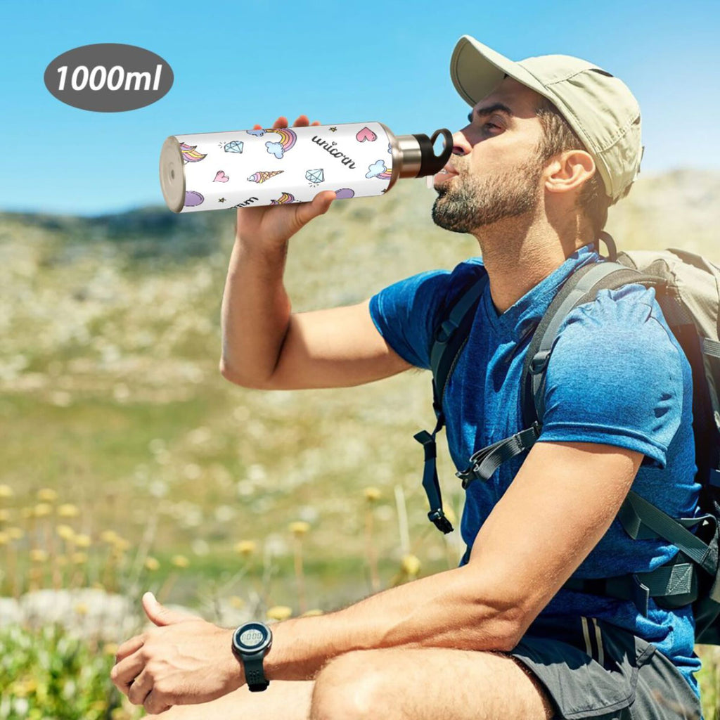 Stainless Steel Insulated Water Bottle with Straw Lid X312