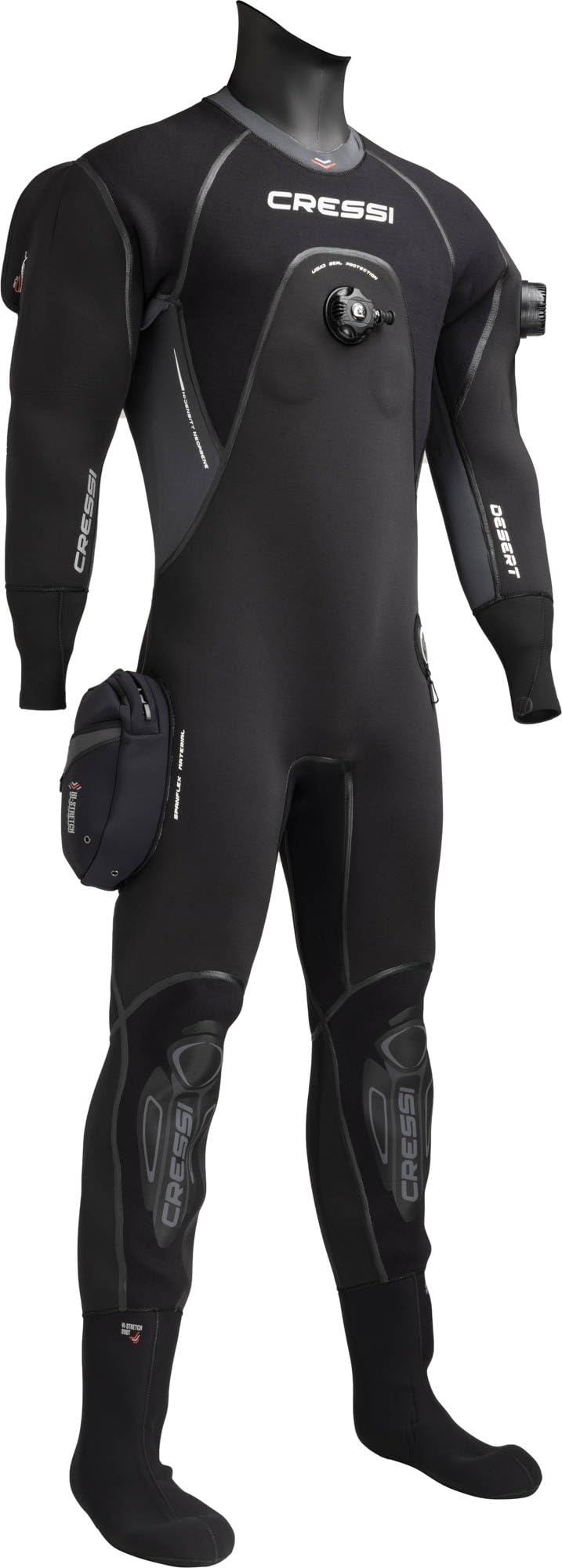 Black X-Small 4mm Lady Drysuit V753519