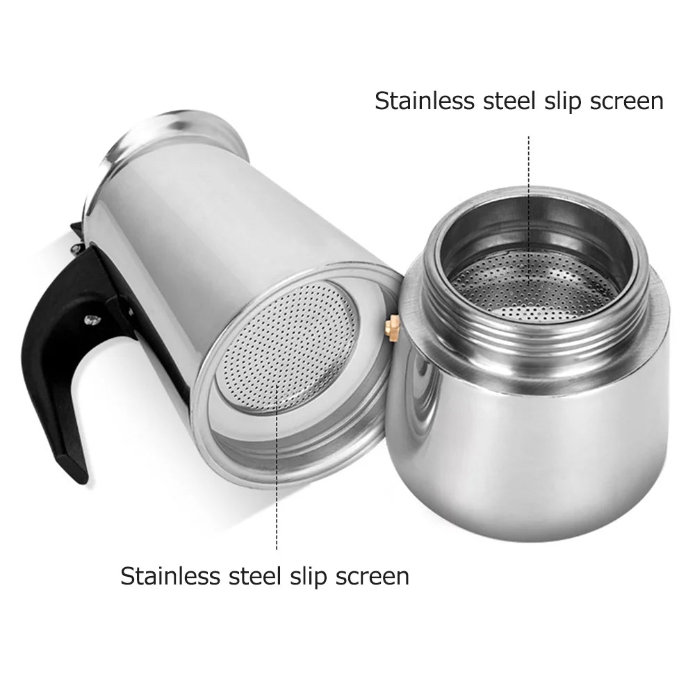 Electric Stainless Steel Coffee Maker U4640