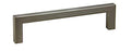 Modern Square Pull 128mm Satin Nickel V9014