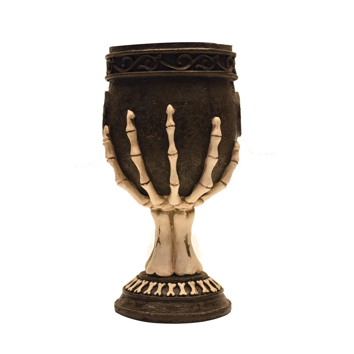 Skeleton Hands Chalice Cup Wine Goblet J5828