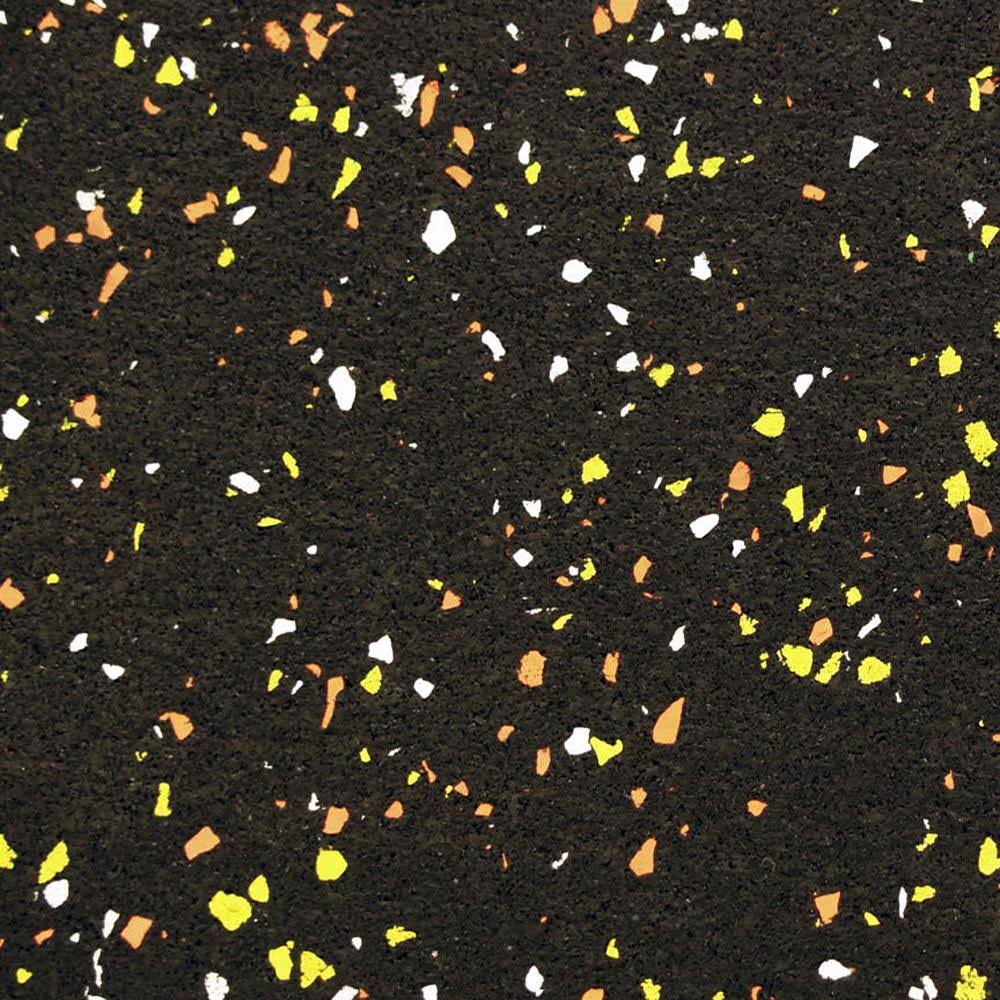 Candy Corn Recycled Rubber Flooring Rolls M176