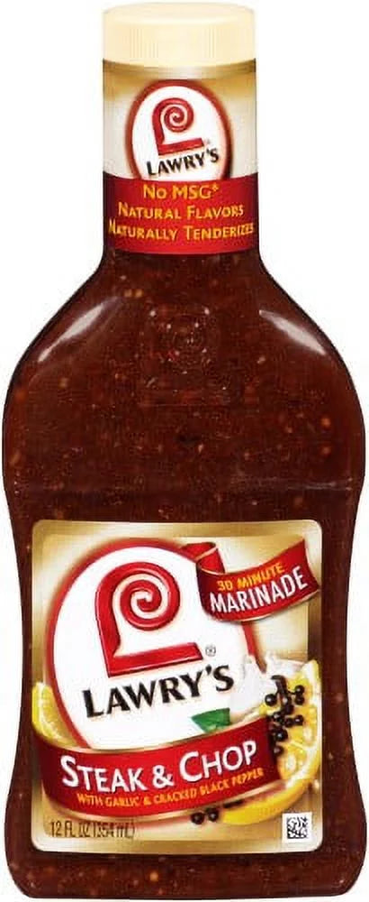 Steak & Chop Marinade, 12 Fl Oz (Pack of 4) G380