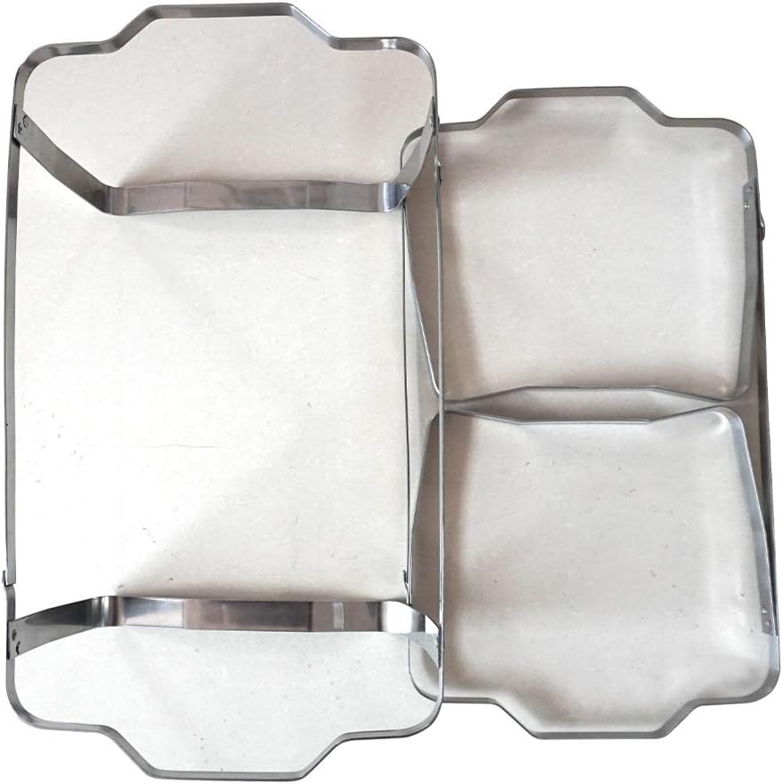2 Packs 8 Quart Stainless Steel Chafing Dish E950