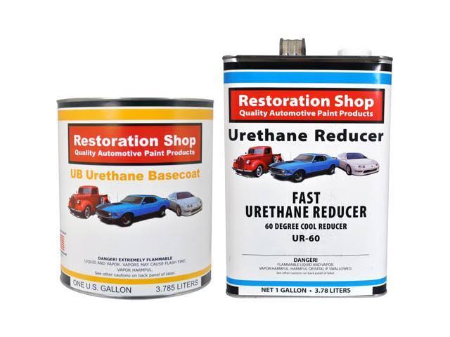 Silver Blue Metallic Gallon Urethane Basecoat Clearcoat Car Auto Paint Kit I442
