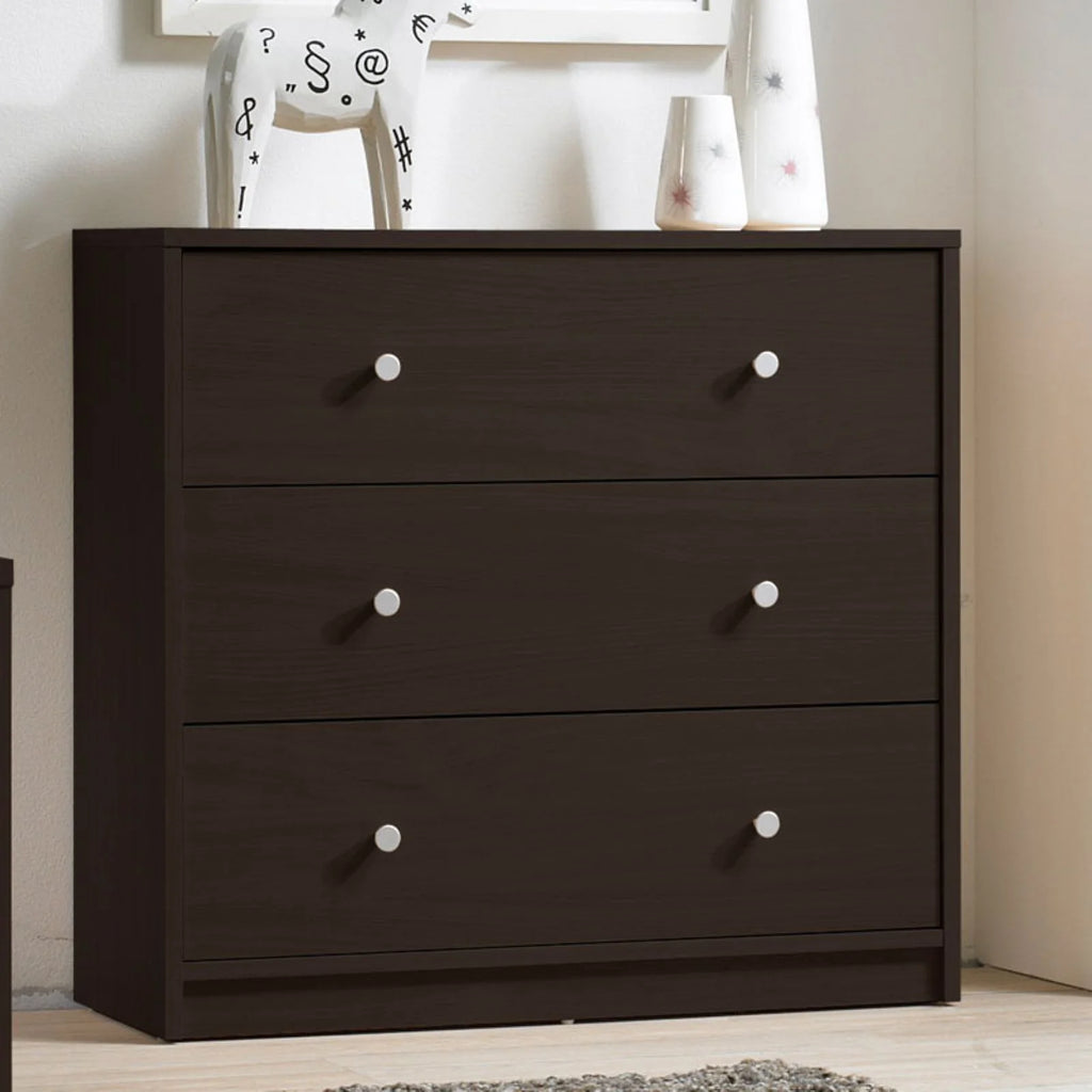 White 3 Drawer Dresser Q162864