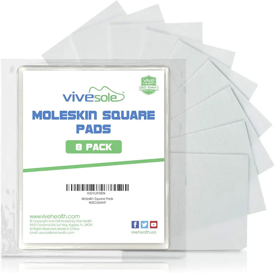Moleskin Patch for Feet 8 Pack O565