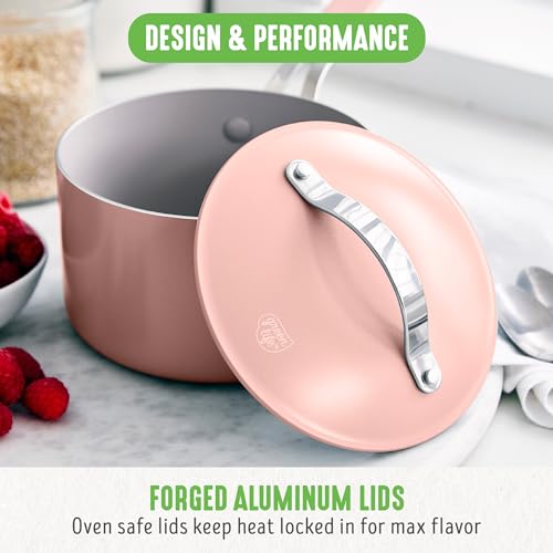 10-Piece Ceramic Nonstick Cookware Set V804670