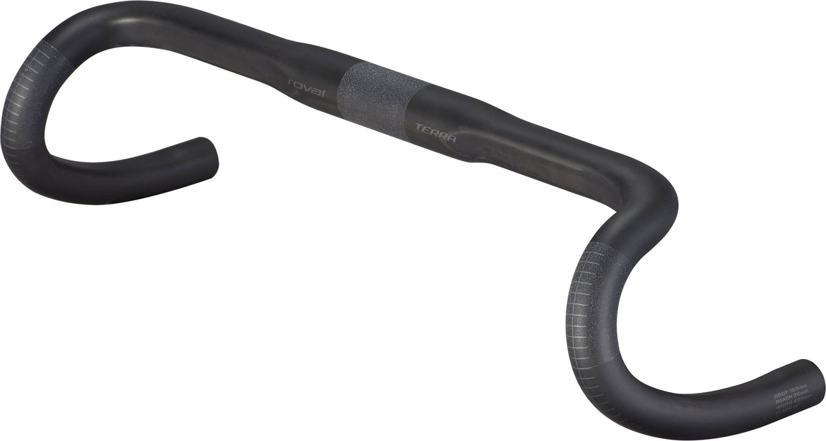 Black 42cm Carbon Handlebar Z9093