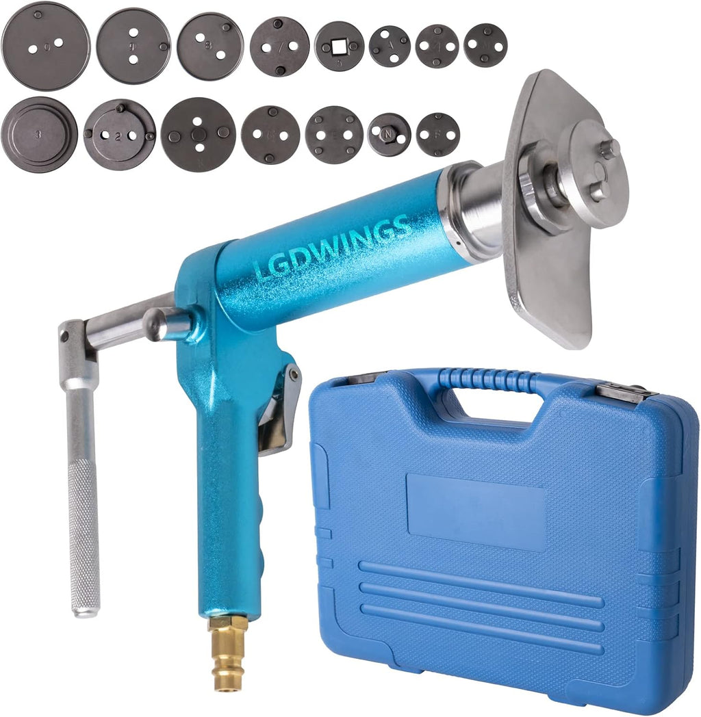 Air Powered Disc Brake Caliper Wind Back Tool Kit 16PCS R643
