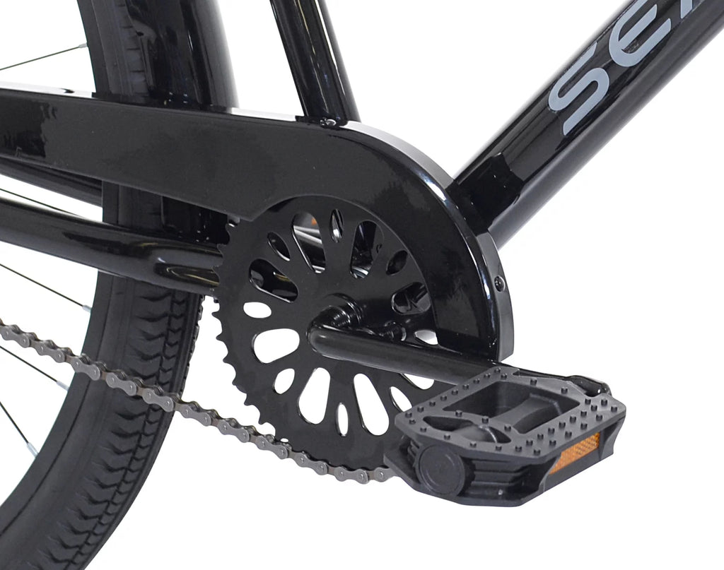 Black 29 Men's Beach Cruiser Bicycle W210