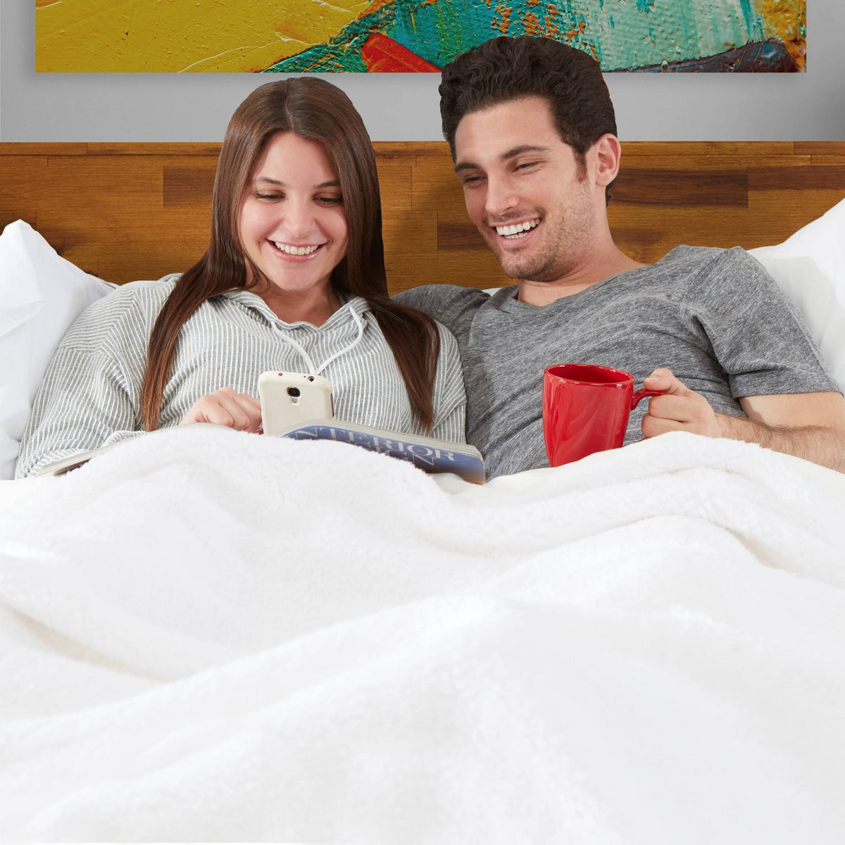 Twin XL Copper Infused Cooling Memory Foam Mattress Y454