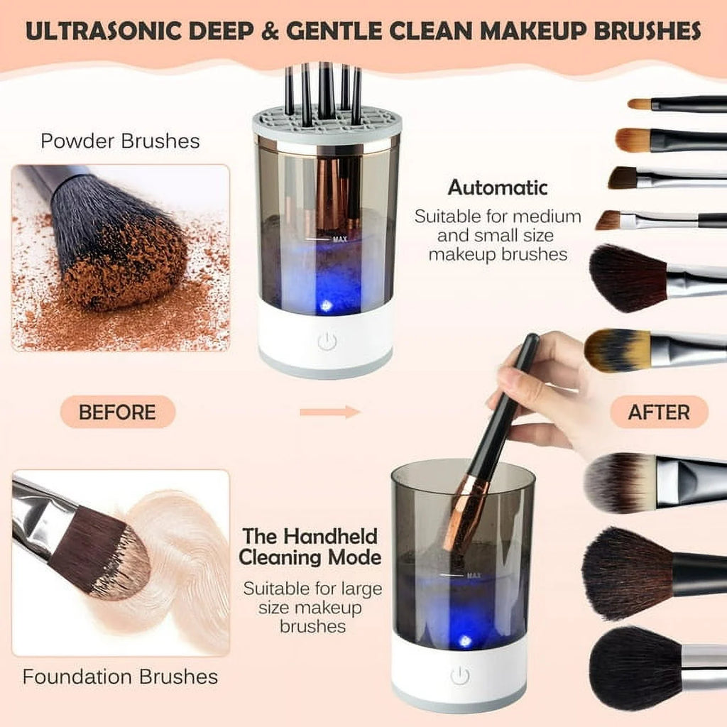 Portable Electric Makeup Brush Cleaner O429360