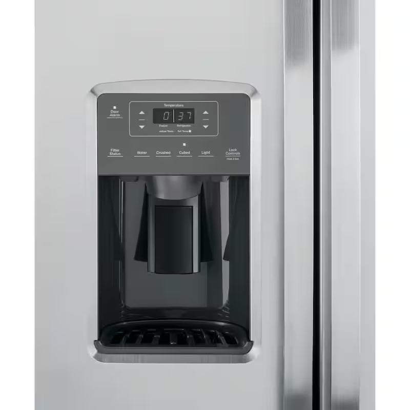 25.3 cu. ft. Side by Side Stainless Steel Refrigerator F5555