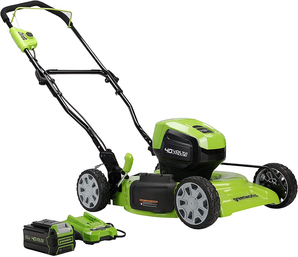 40V 19" Cordless Walk-Behind Mower with 4.0Ah Battery & Charger O65546