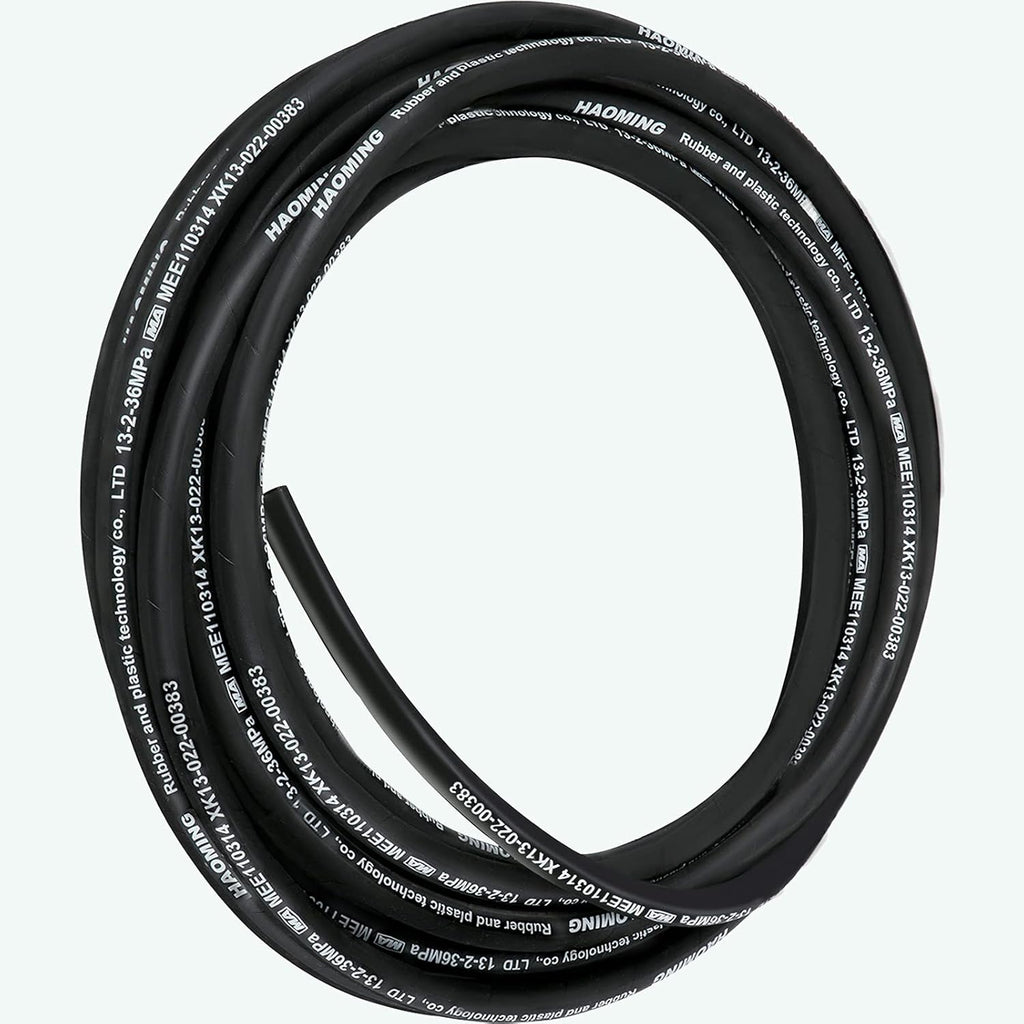 Hydraulic Hose 50 Feet 1/2 Inch 5000 PSI Pack of 2 V42976