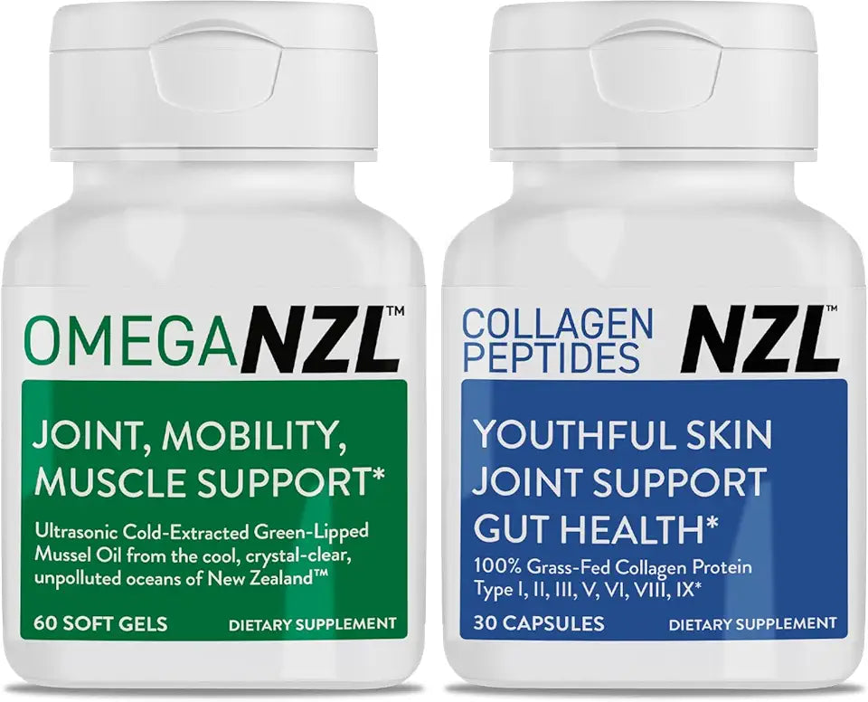 60 Softgels Green-Lipped Mussel Oil Joint Supplement F1376