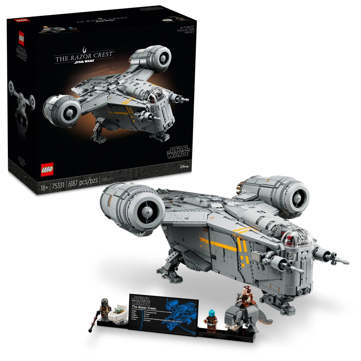 LEGO Star Wars The Razor Crest UCS Starship Set N73334
