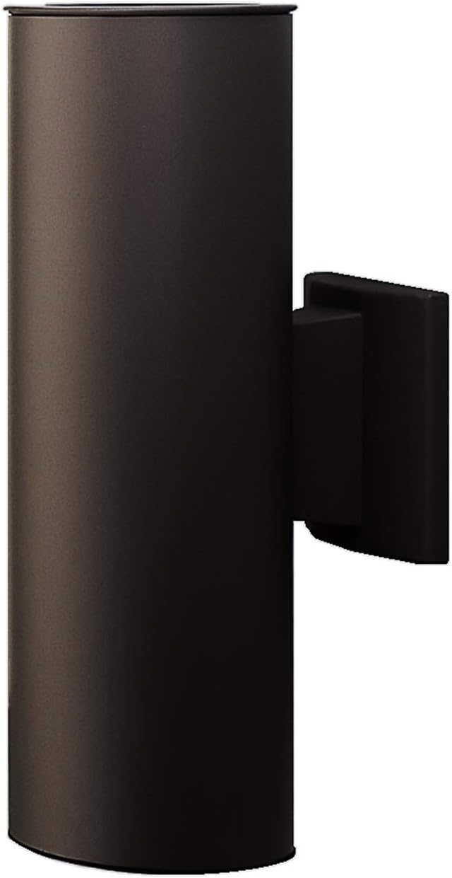 Bronze Up and Down Cylindrical Bullet Light O947