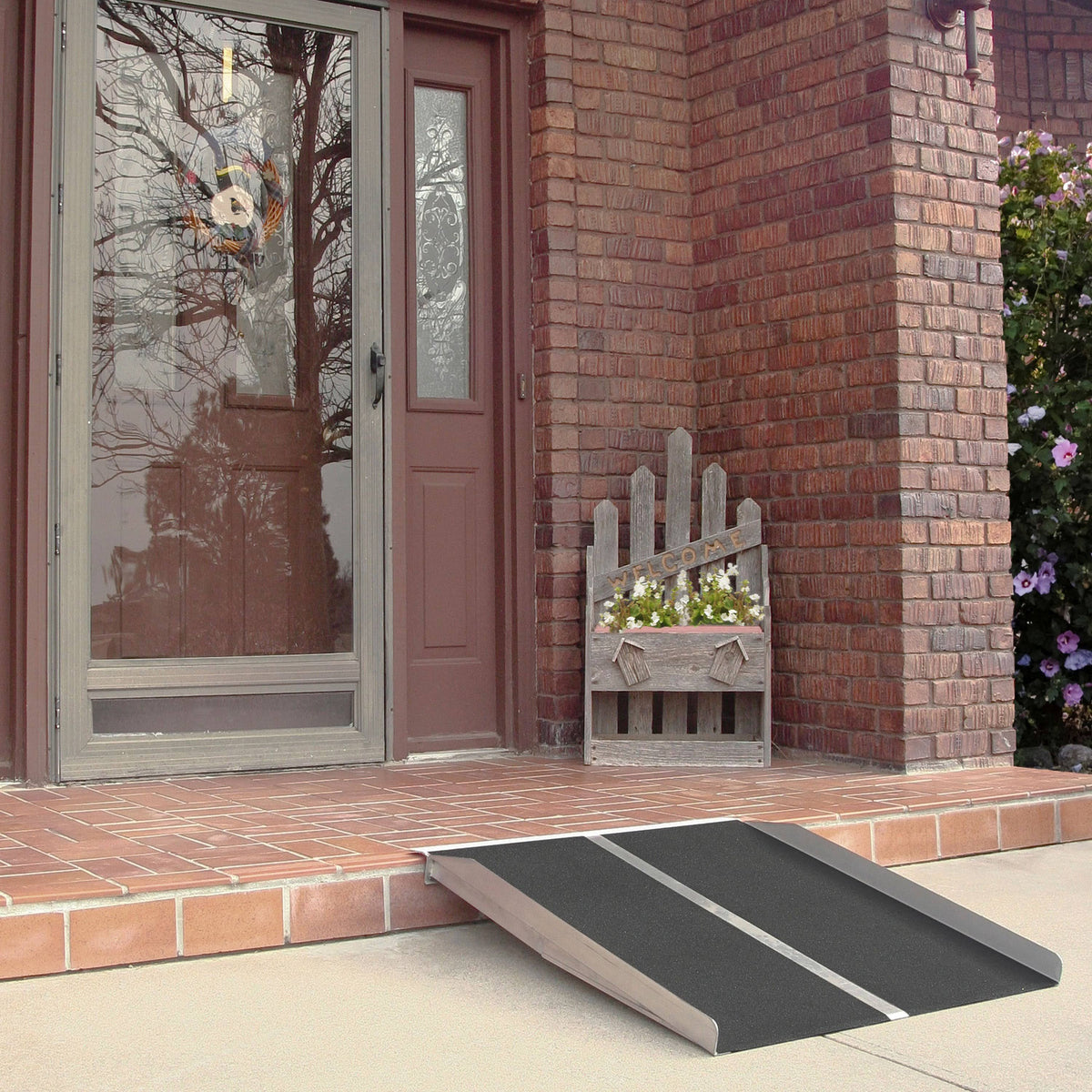 Solid Non-Folding Wheelchair Ramp, 3’ L x 30”W I5454