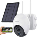 Wireless 1080P PTZ Outdoor Security Camera with Solar Battery K443
