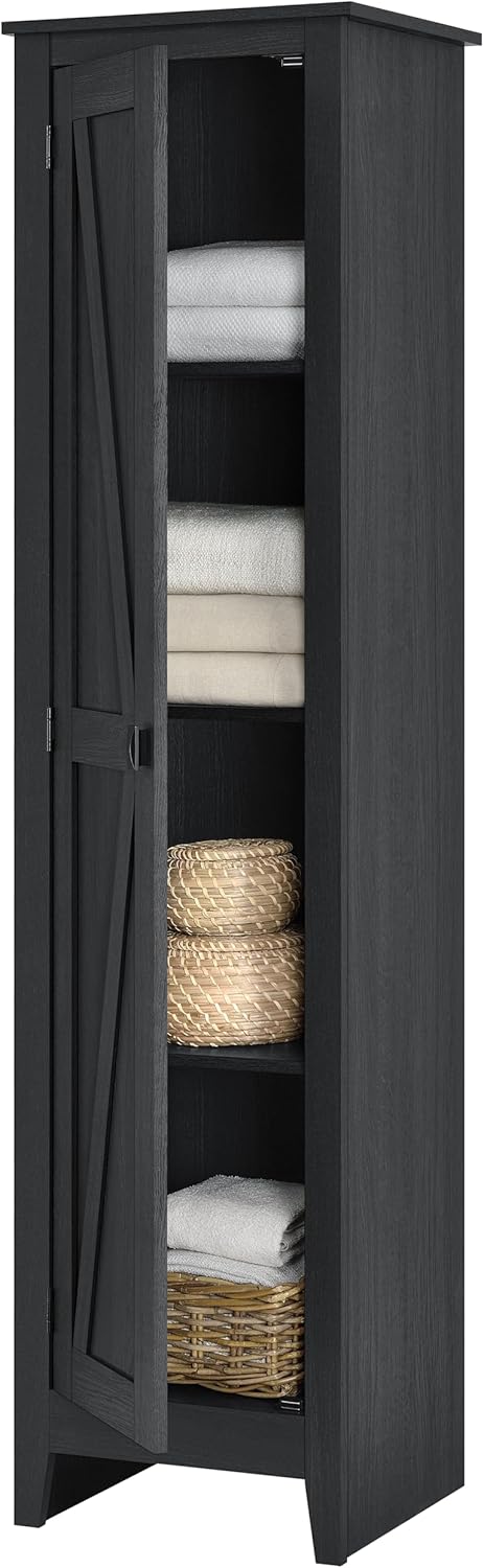 Black Oak Storage Cabinet K429151