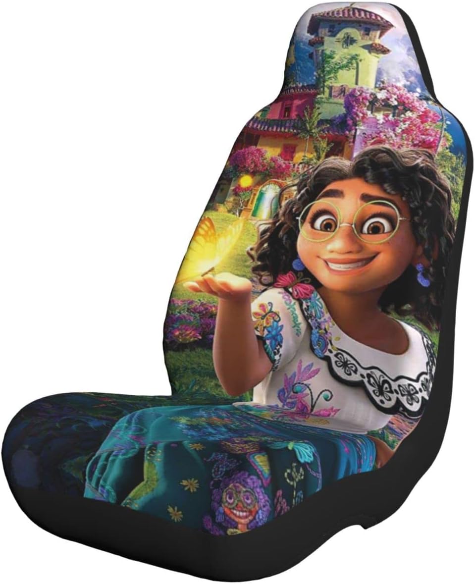 Anime Car Seat Covers Universal Front Vehicle Seat Covers N7689