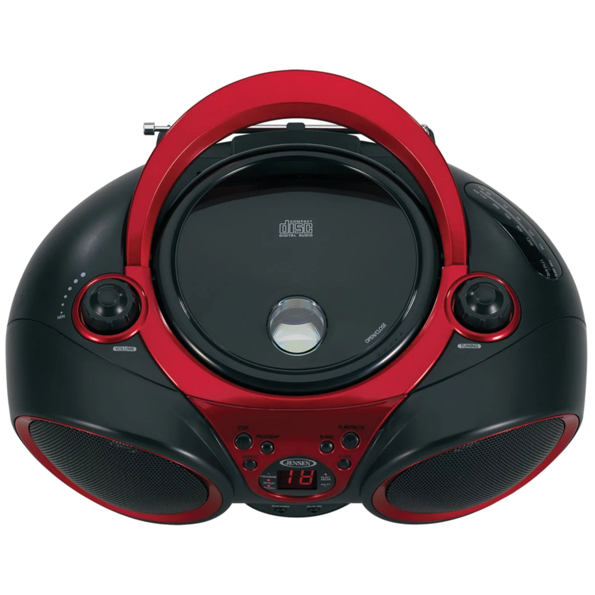Portable Stereo CD Player with AM/FM Radio P498354