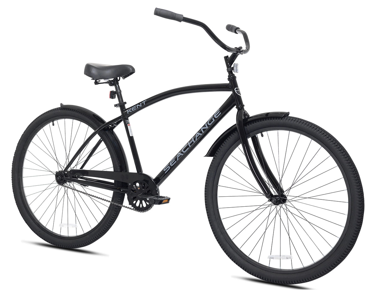 Black 29 Men's Beach Cruiser Bicycle W210