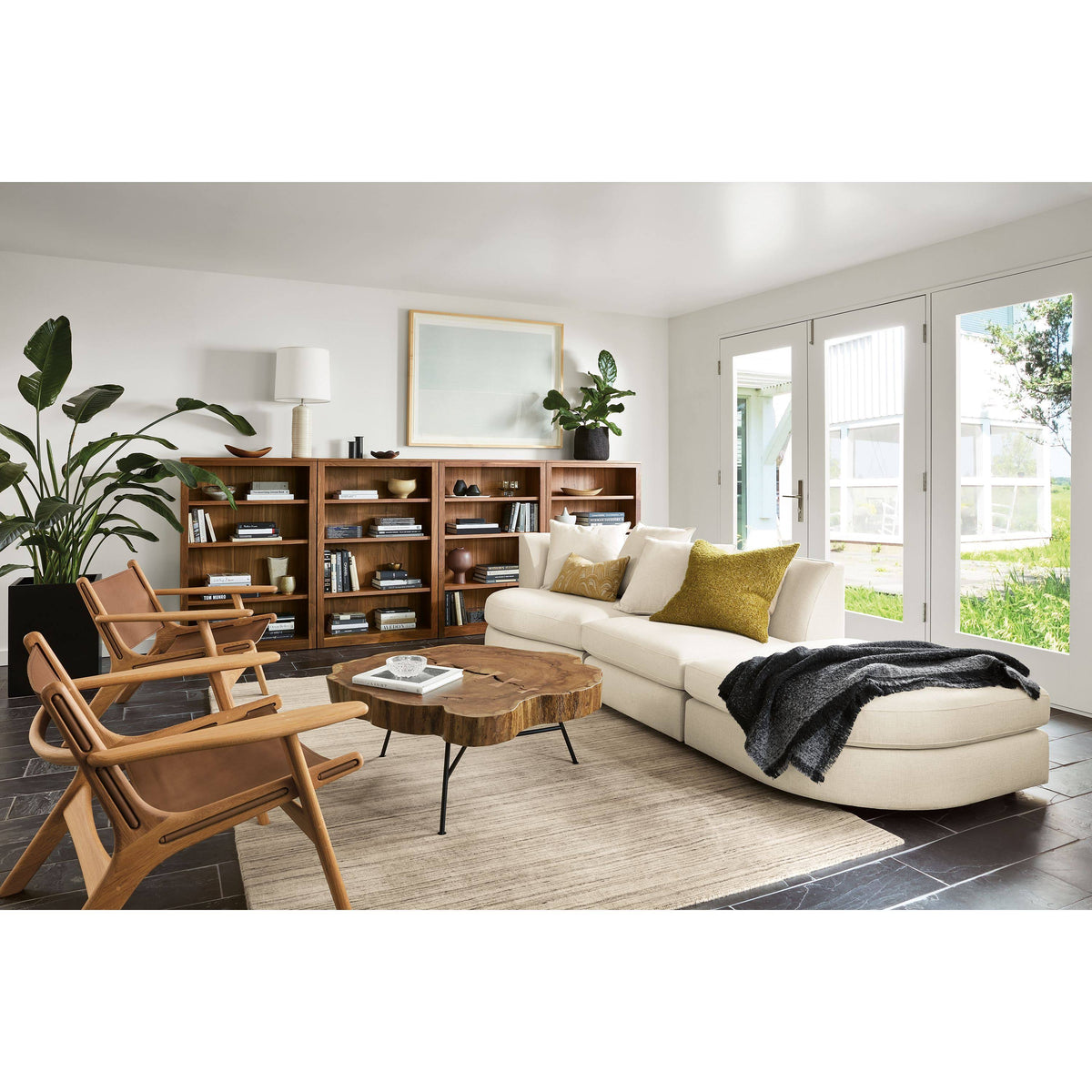 Modern Woodwind Bookcase N87247