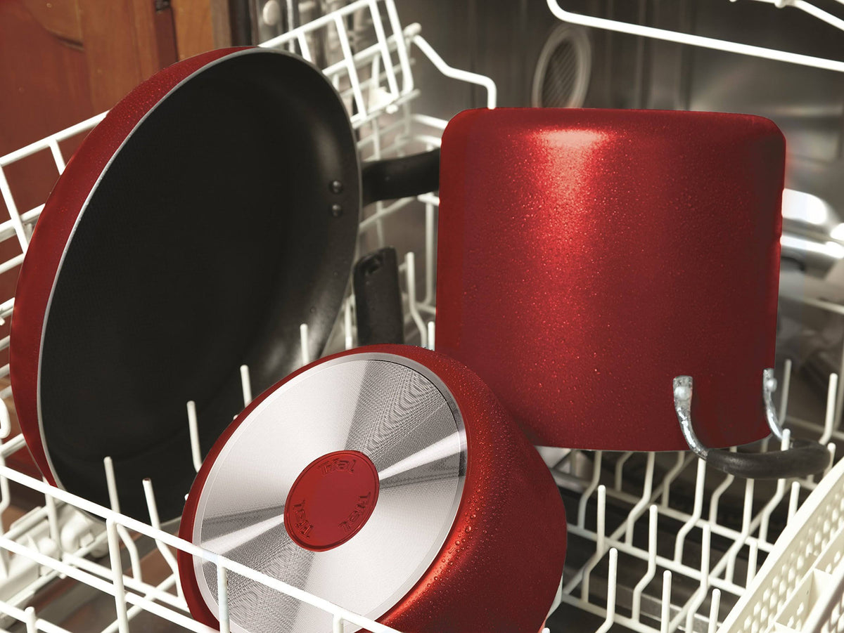 18 Piece Red Nonstick Cookware Set H93456
