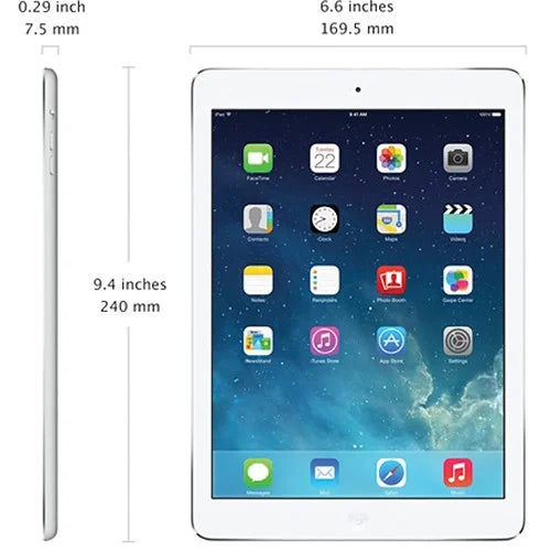 Refurbished Apple iPad Air 9.7in Wi-Fi 64GB Space Gray A97161