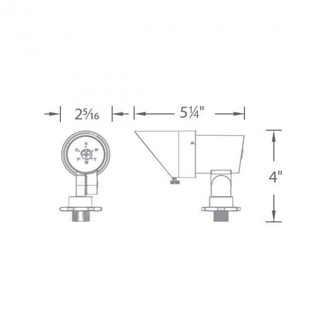 Bronze LED Mini Accent Light H870