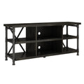 Industrial TV Stand with Metal Pipe Frame D680
