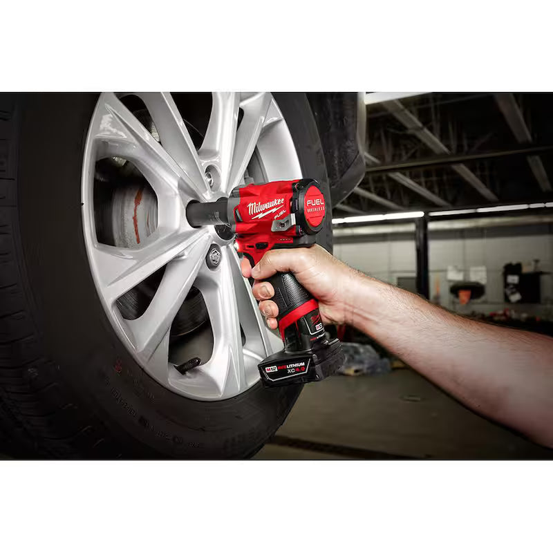 12V Lithium-Ion Brushless Cordless 1/2 in. Impact Wrench Kit R15973