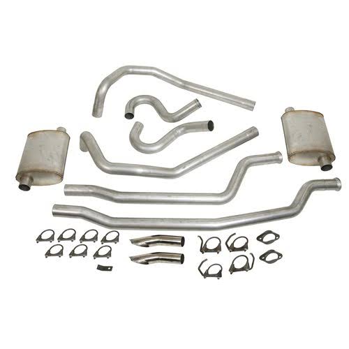 Stainless 2.5 inch Cat-Back Exhaust System Kit N6930