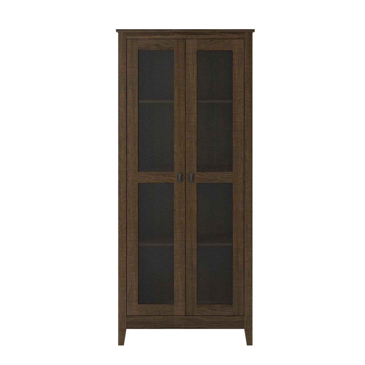 31.5 inch Wide Storage Cabinet with Mesh Doors E9400